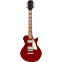 download Gibson Les Paul clipart image with 0 hue color