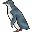 download The Lca2010 Penguin Blu clipart image with 0 hue color