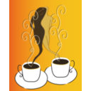 download Love Coffee clipart image with 0 hue color