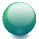 download Globe Shape clipart image with 315 hue color