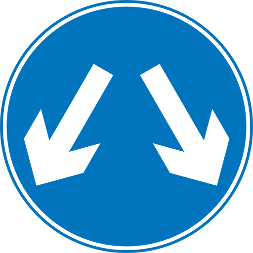 Roadsign Pass Either
