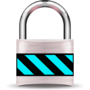download Secure Padlock Silver Light clipart image with 135 hue color