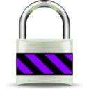 download Secure Padlock Silver Light clipart image with 225 hue color