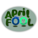 download April Fools Day clipart image with 270 hue color