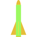 download Rocket clipart image with 45 hue color