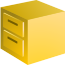 download A Filing Cabinet clipart image with 0 hue color