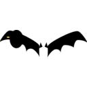 download Bat clipart image with 45 hue color