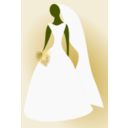 download Bride clipart image with 45 hue color