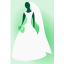 download Bride clipart image with 135 hue color
