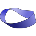 download Mobius Strip clipart image with 0 hue color