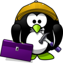 download Craftsman Penguin clipart image with 45 hue color