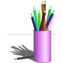 download Color Pencil clipart image with 90 hue color