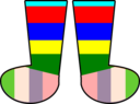 Rainbow Socks