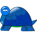 download Turtle clipart image with 90 hue color