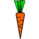 download Carrot3 clipart image with 0 hue color