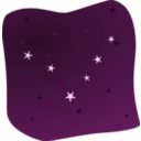 download Stars In The Night clipart image with 90 hue color