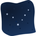 download Stars In The Night clipart image with 0 hue color