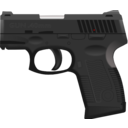 download Gun 40 clipart image with 0 hue color
