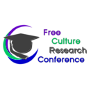 download Free Culture Research Conference Logo clipart image with 180 hue color