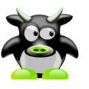 download Tux Vache V1 1 clipart image with 45 hue color