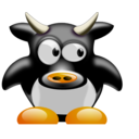 download Tux Vache V1 1 clipart image with 0 hue color