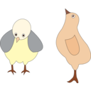 download Chickens 001 Figure Color clipart image with 0 hue color