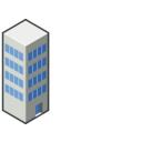 download Isocity Blue Tower Ii clipart image with 0 hue color