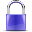 download Padlock Purple clipart image with 270 hue color