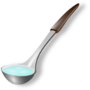 download Ladle clipart image with 0 hue color