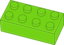 Green Lego Brick