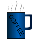 download Coffeemug clipart image with 180 hue color