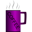 download Coffeemug clipart image with 270 hue color