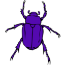 download Chafer Bug clipart image with 225 hue color