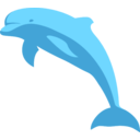 download Delphin Delfin Dolphin clipart image with 0 hue color