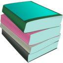 download Stack Of Paperbacks clipart image with 135 hue color