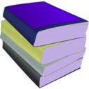 download Stack Of Paperbacks clipart image with 225 hue color