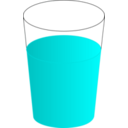 download Drinking Glass With Red Punch 01 clipart image with 180 hue color