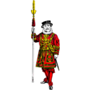 download Yeoman Of The Guard clipart image with 0 hue color