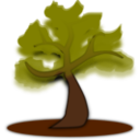 download Tree 004 clipart image with 0 hue color