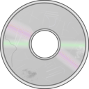 download More Obviously Damaged Compact Disc clipart image with 180 hue color