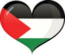 Palestine Heart Flag