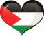 Palestine Heart Flag