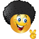 download Big Hair Style Boy Smiley Emoticon clipart image with 0 hue color