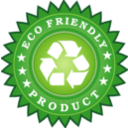 download Ecology Friendly Product Sticker clipart image with 0 hue color