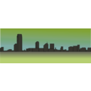 download Netalloy New Jersey Skyline clipart image with 225 hue color