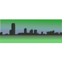 download Netalloy New Jersey Skyline clipart image with 270 hue color