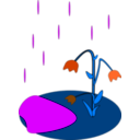 download Rain clipart image with 90 hue color