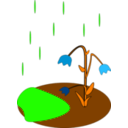 download Rain clipart image with 270 hue color