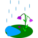 download Rain clipart image with 0 hue color