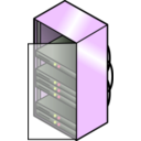 download Servers clipart image with 225 hue color